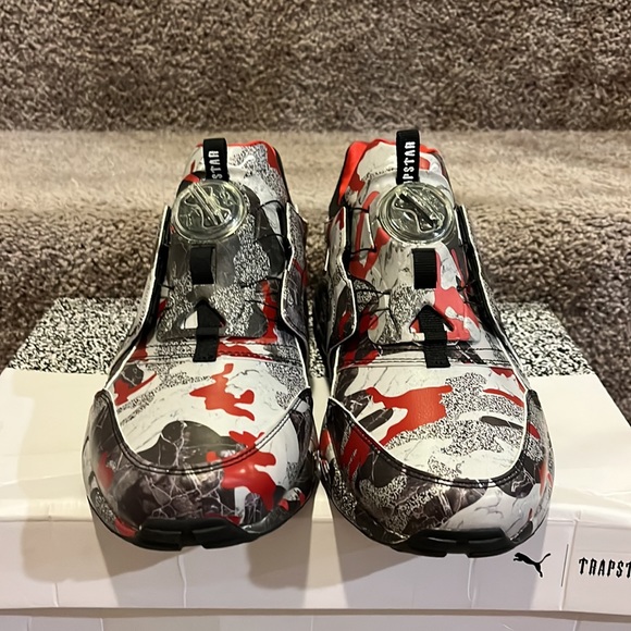 Puma Disc Blaze Camo x Trapstar shoes sneakers new 361647 01 Mens Size 11.5 - Picture 6 of 15